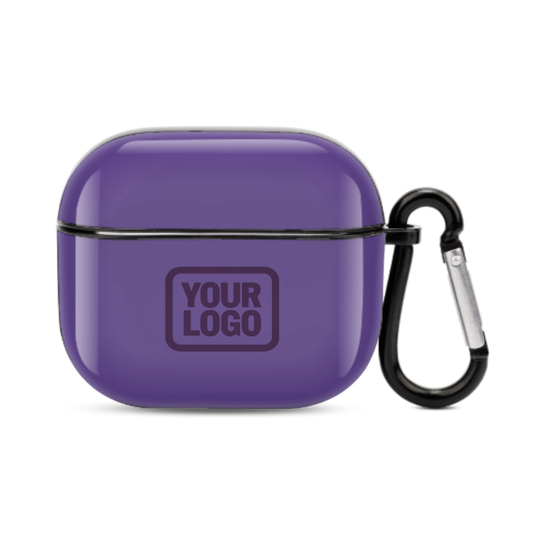 Maßgeschneidertes Lavendel Lila AirPods-Hülle (3. Generation)