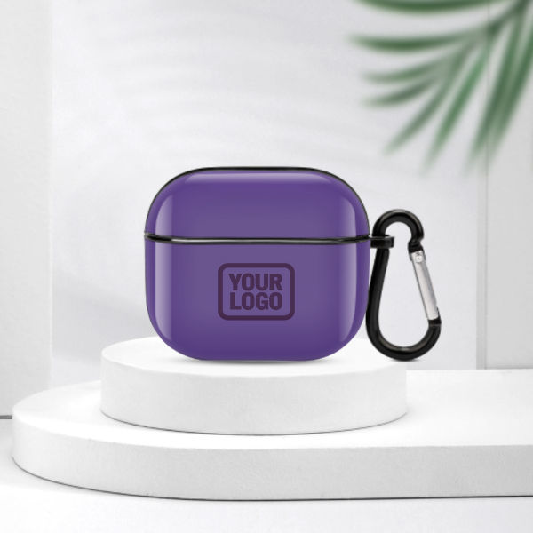 Maßgeschneidertes Lavendel Lila AirPods-Hülle (3. Generation)