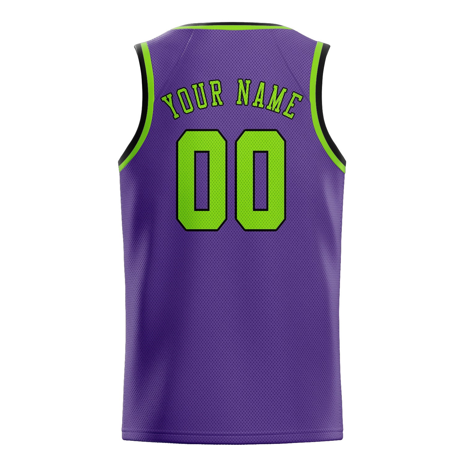 Benutzerdefiniertes Professionelles Lavendel Smaragdgrün Basketballtrikot