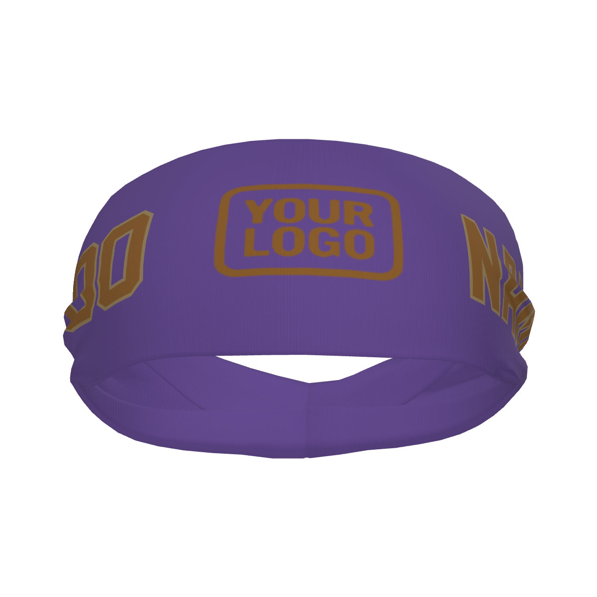 Maßgeschneidertes Lavendel Khaki Sport Stirnband