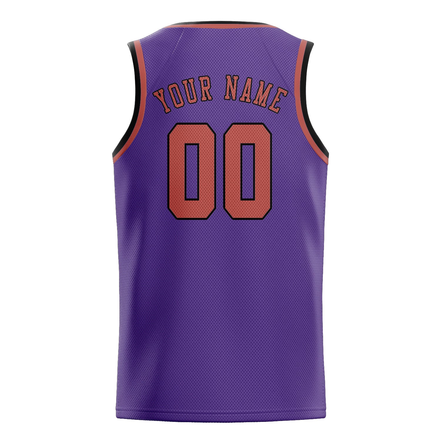 Benutzerdefiniertes Professionelles Lavendel Kupferrose Basketballtrikot