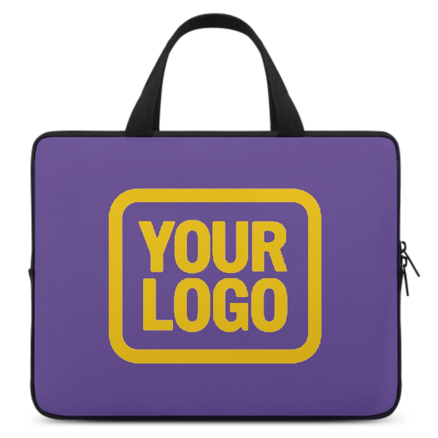 Maßgeschneidertes Lavendel Gold Laptop Tasche
