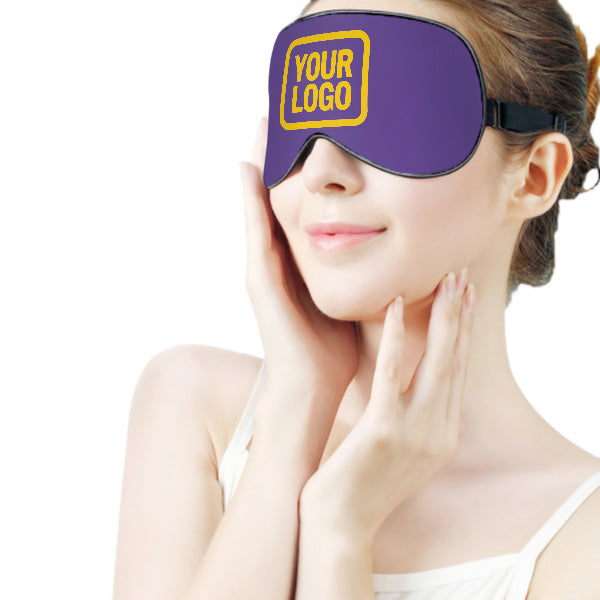 Maßgeschneidertes Lavendel Gold Schlafmaske