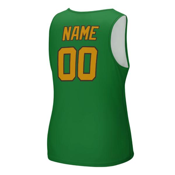 Maßgeschneidertes Smaragdgrün Gelb Herren Tanktop