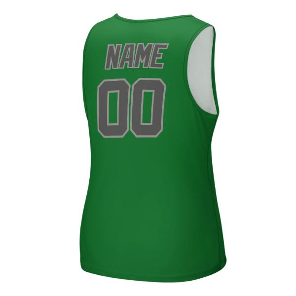 Maßgeschneidertes Smaragdgrün Dunkelgrau Herren Tanktop