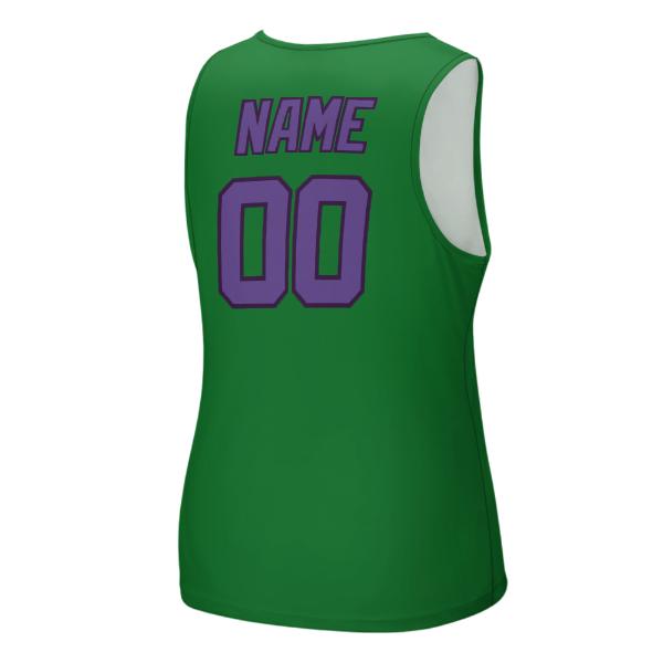 Maßgeschneidertes Smaragdgrün Lavendel Herren Tanktop