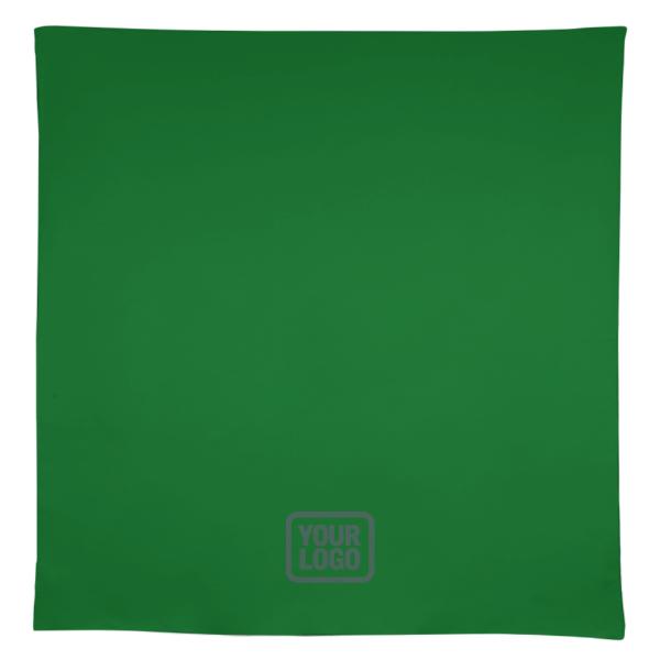 Tovaglia quadrata personalizzata verde smeraldo blu navy