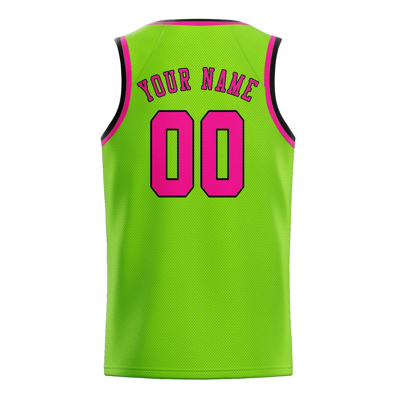 Benutzerdefiniertes Professionelles Smaragdgrün Rosarot Basketballtrikot