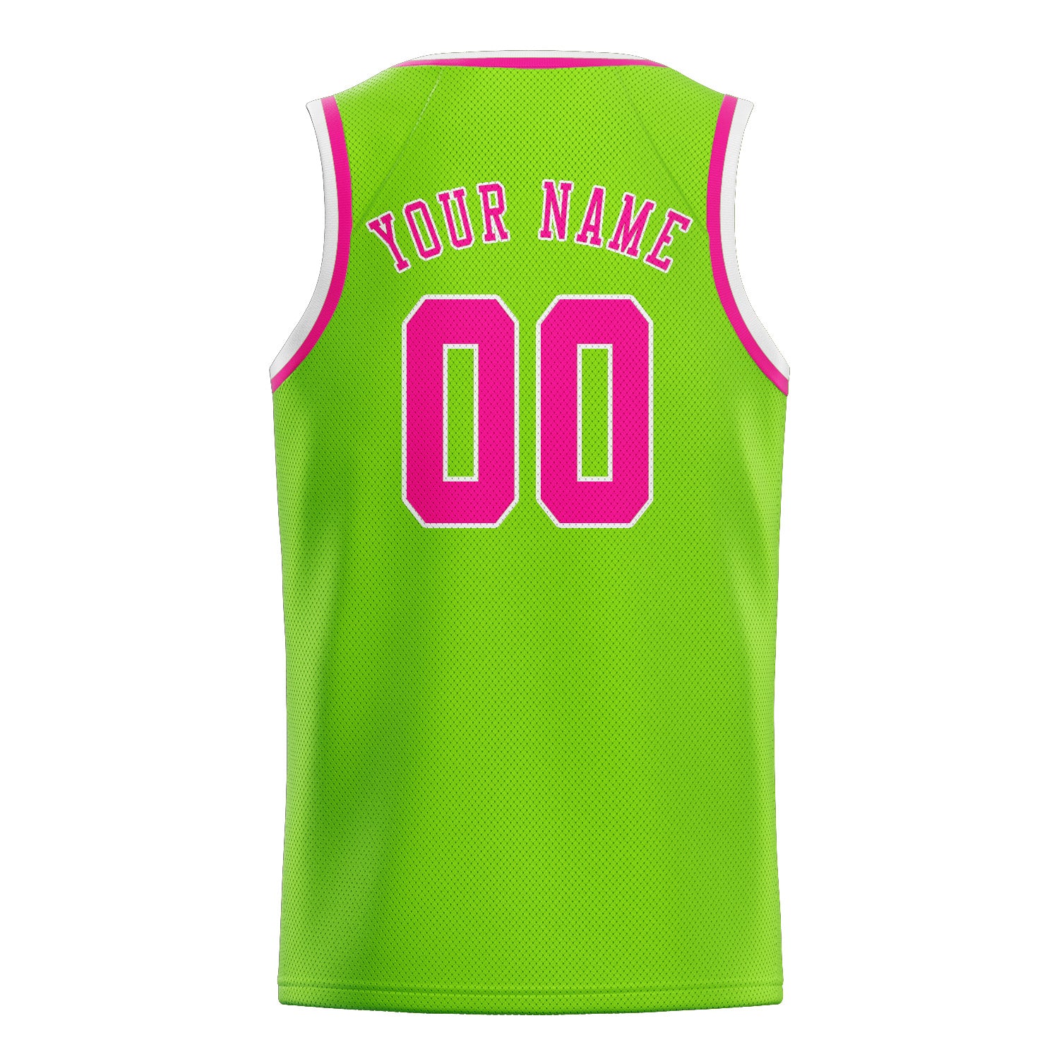 Benutzerdefiniertes Professionelles Smaragdgrün Rosarot Basketballtrikot