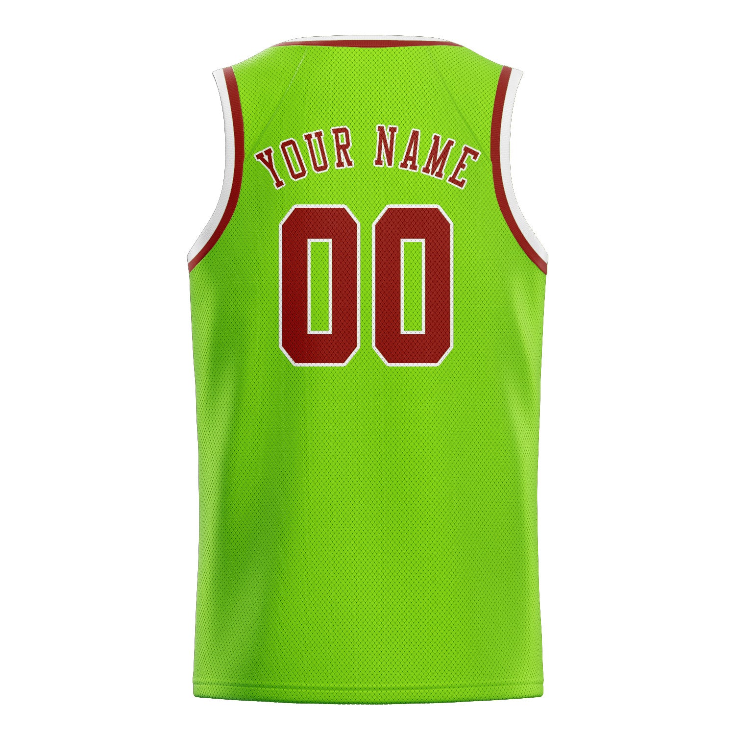 Benutzerdefiniertes Professionelles Smaragdgrün Korallenrot Basketballtrikot