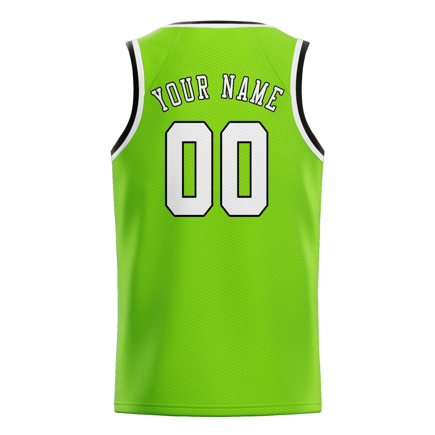 Benutzerdefiniertes Professionelles Smaragdgrün Weiß Basketballtrikot