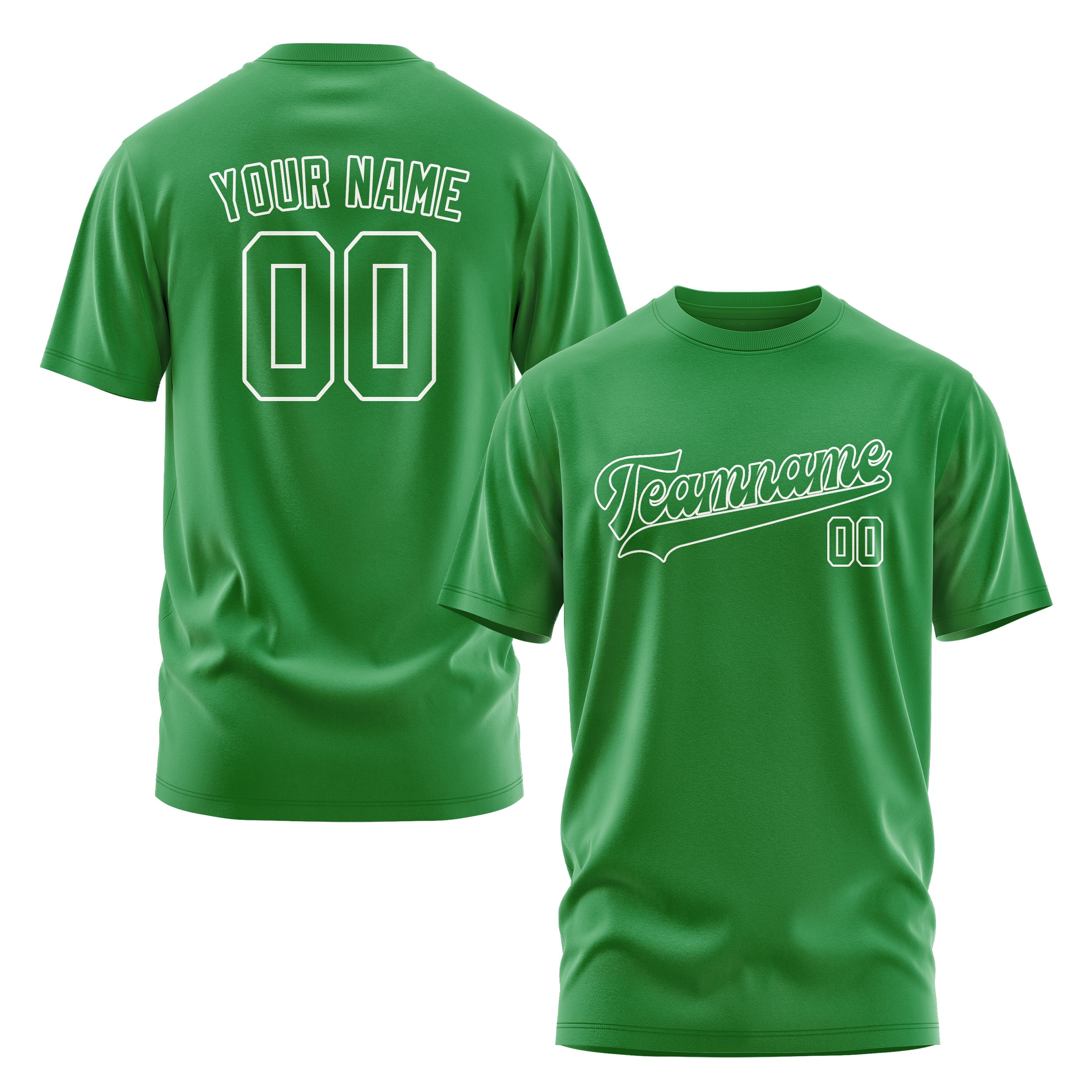Maßgeschneidertes Smaragdgrün Smaragdgrün T-Shirt