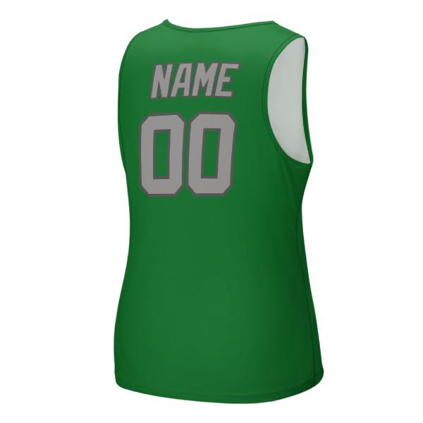 Maßgeschneidertes Smaragdgrün Grau Herren Tanktop