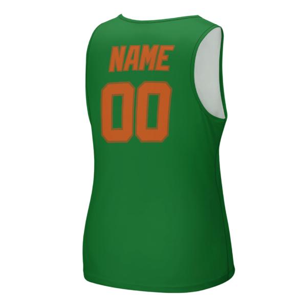 Maßgeschneidertes Smaragdgrün Orange Herren Tanktop