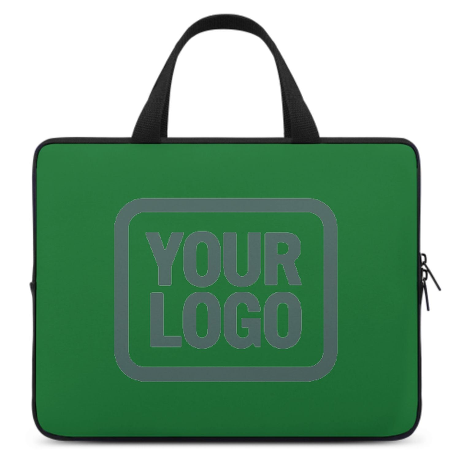 Maßgeschneidertes Smaragdgrün Blue Green Laptop Tasche