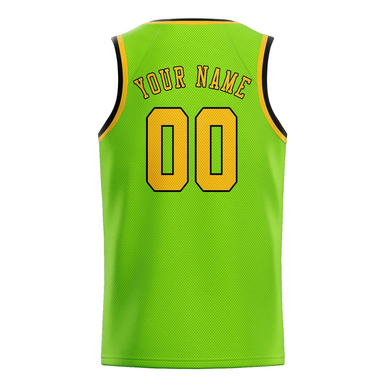 Benutzerdefiniertes Professionelles Smaragdgrün Gold Basketballtrikot