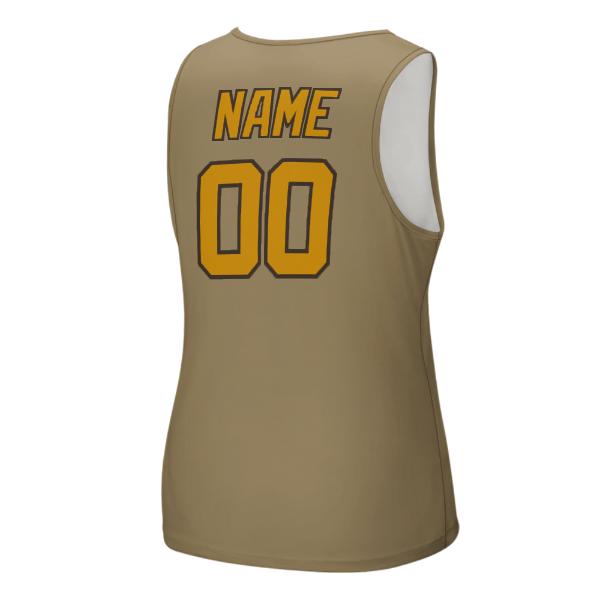 Maßgeschneidertes Hellkhaki Gelb Herren Tanktop