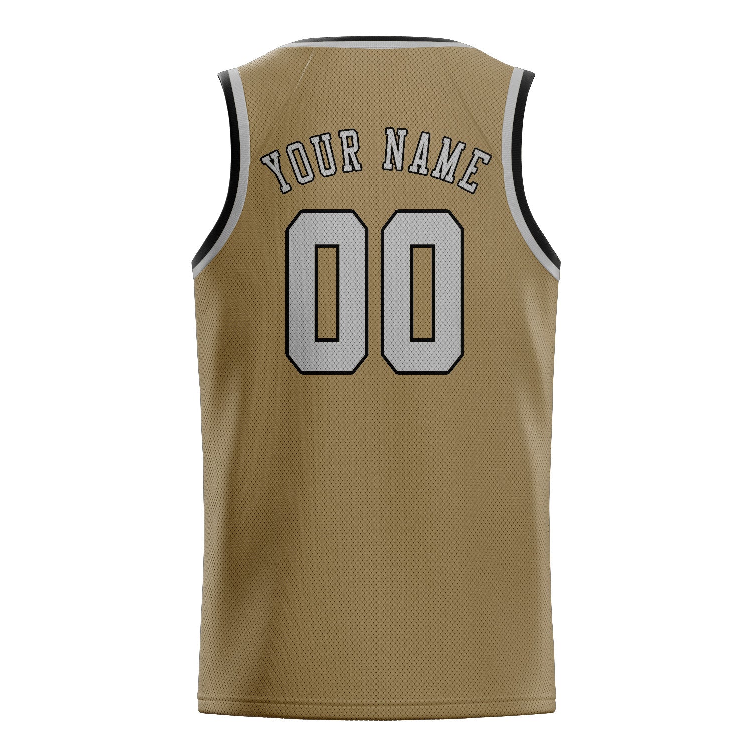 Benutzerdefiniertes Professionelles Hellkhaki Grau Basketballtrikot