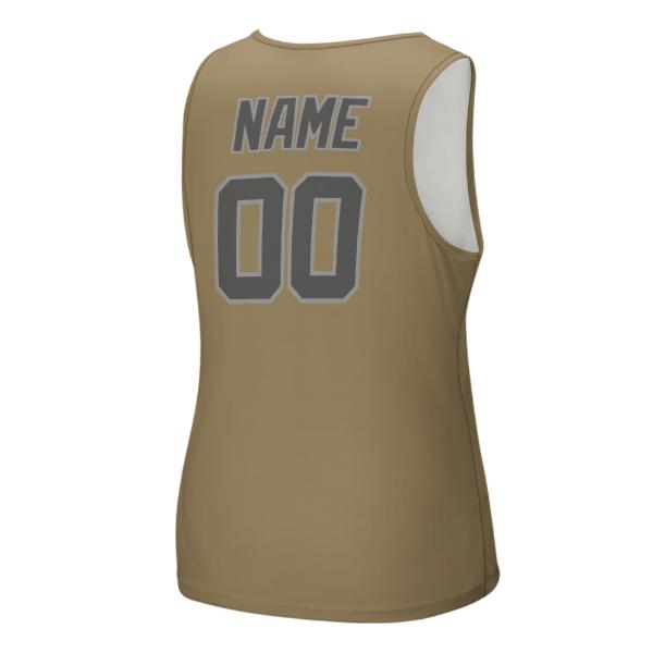 Maßgeschneidertes Hellkhaki Dunkelgrau Herren Tanktop