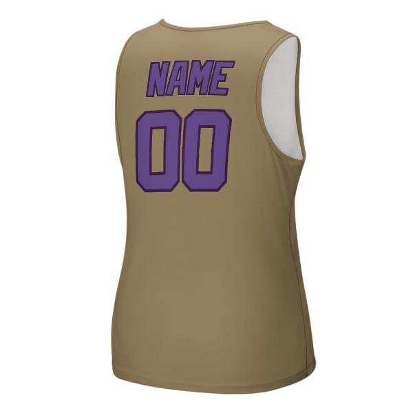 Maßgeschneidertes Hellkhaki Lavendel Herren Tanktop