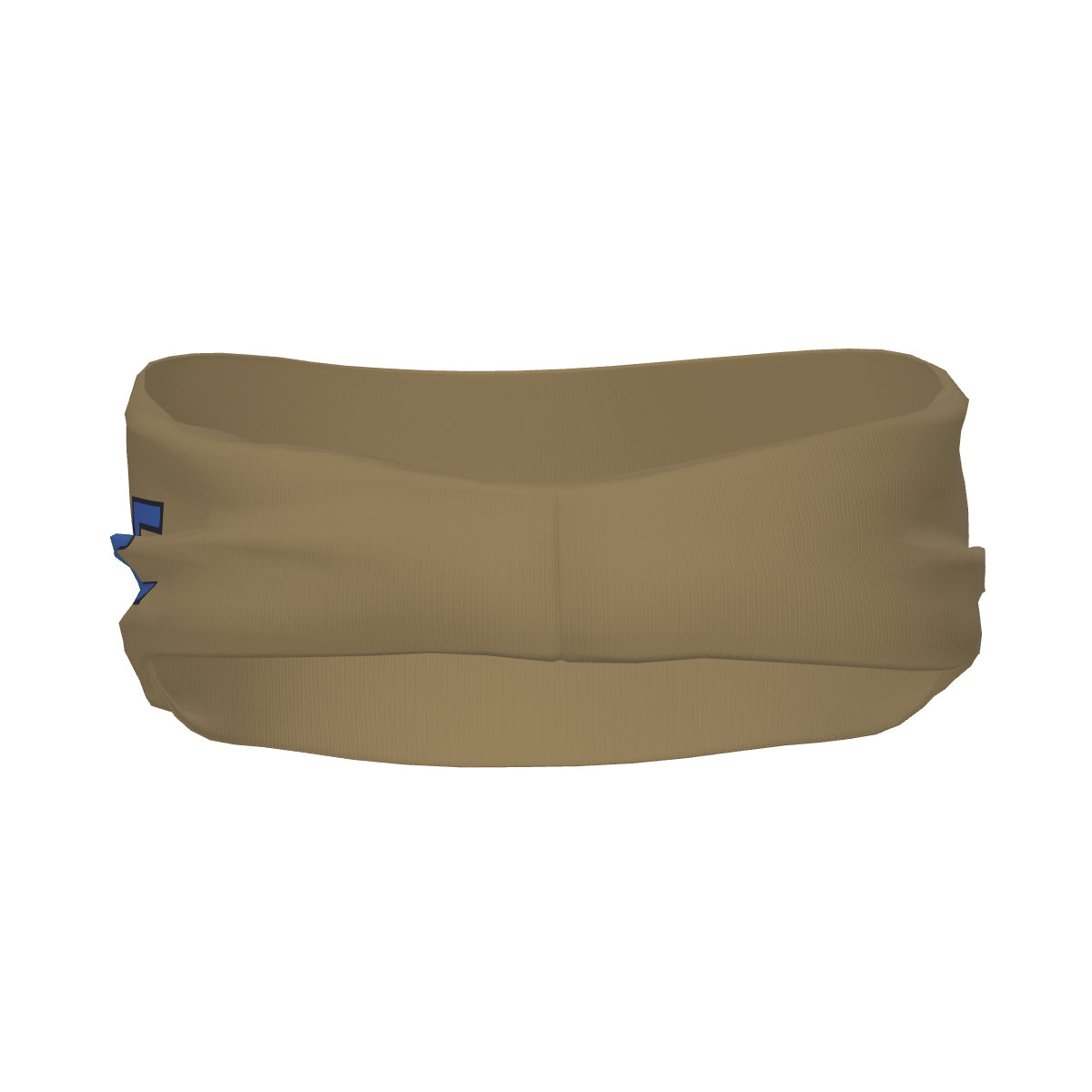 Maßgeschneidertes Hellkhaki Himmelblau Sport Stirnband