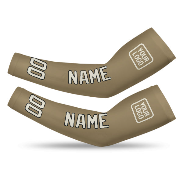 Maßgeschneidertes Hellkhaki Beige Armschutz