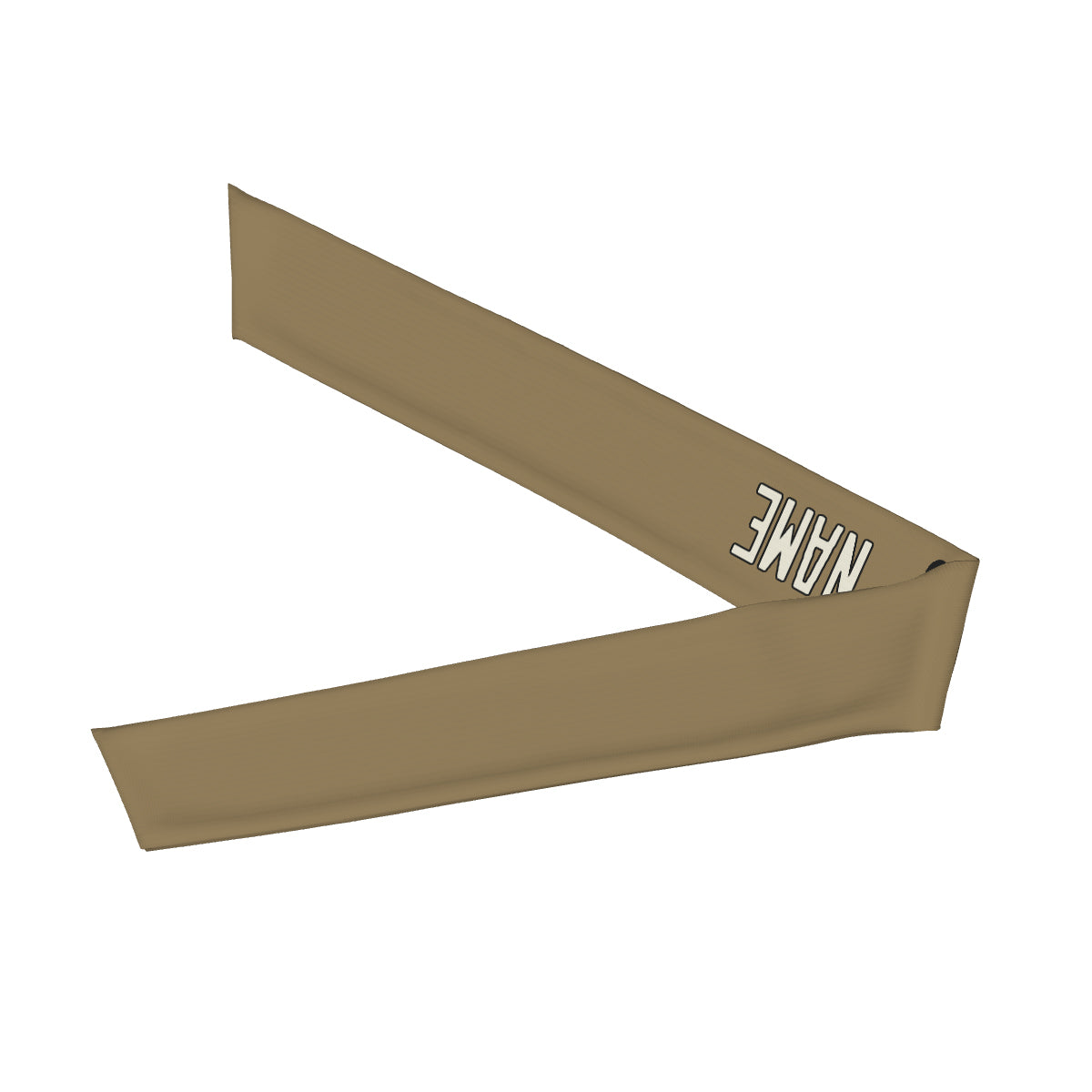 Maßgeschneidertes Hellkhaki Beige Stirnband
