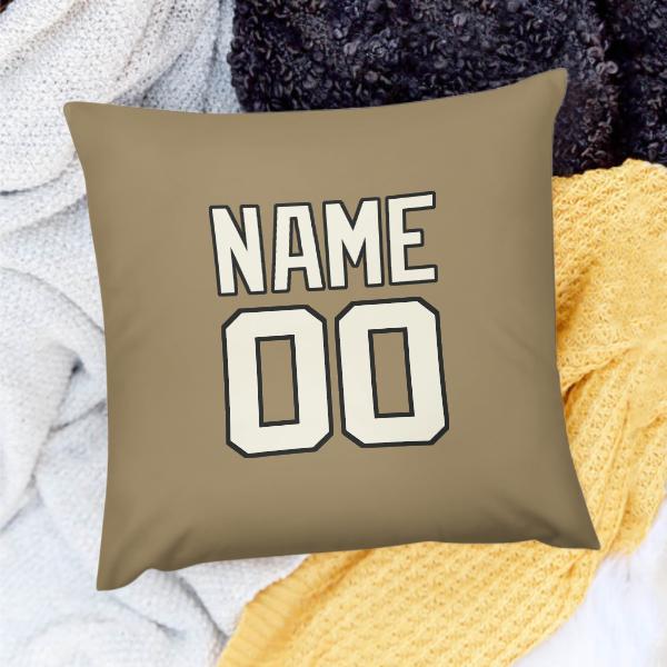 Maßgeschneidertes Hellkhaki Beige Kissenbezug