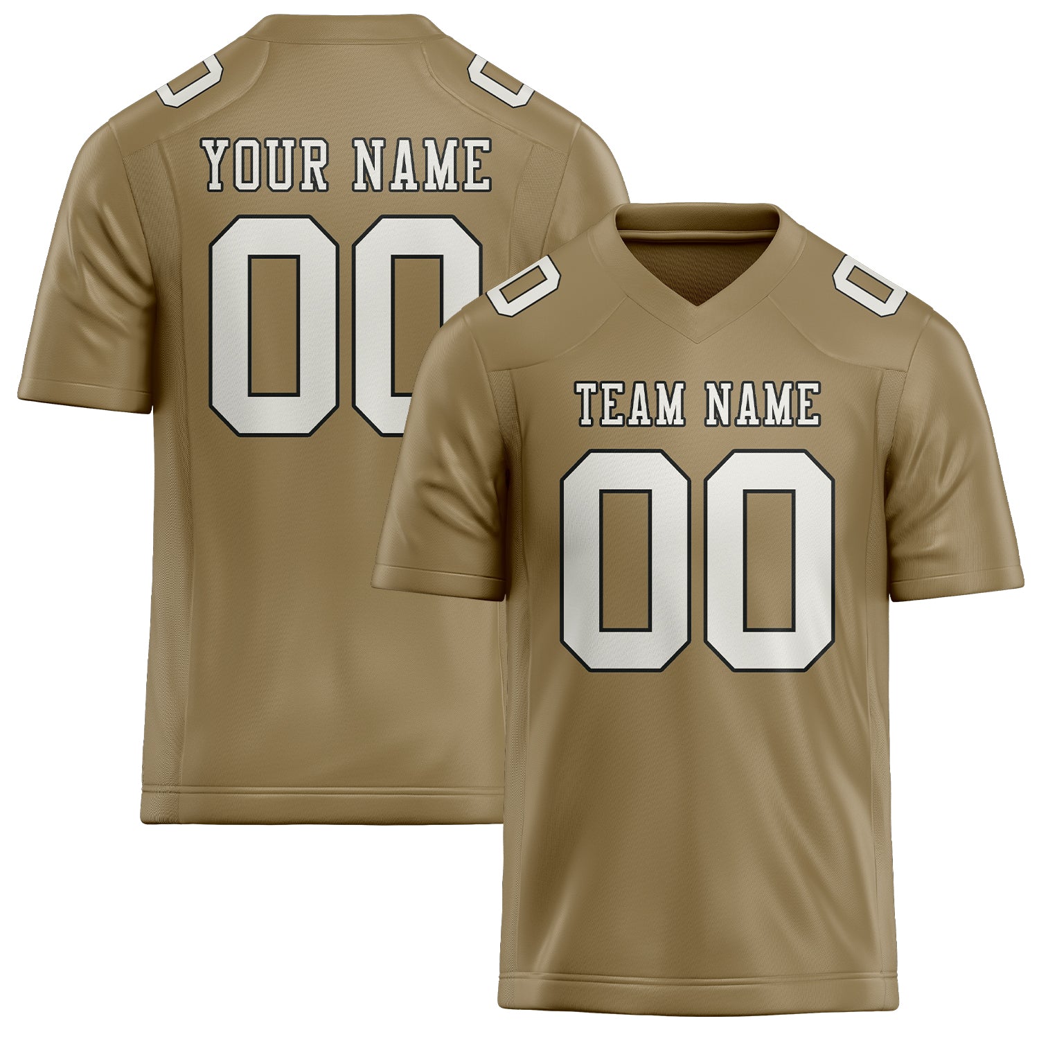 Шивач -създаден професионален Hellkhaki White Rugby Jersey