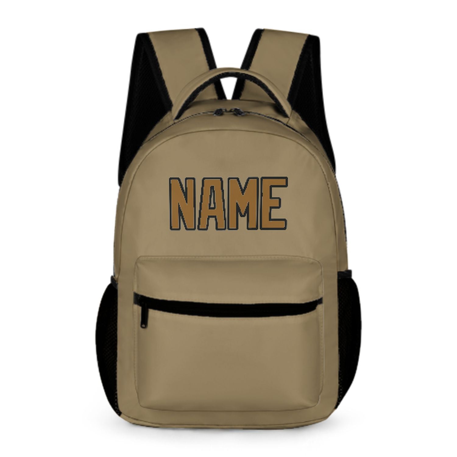 Maßgeschneidertes Hellkhaki Khaki Kinderrucksack