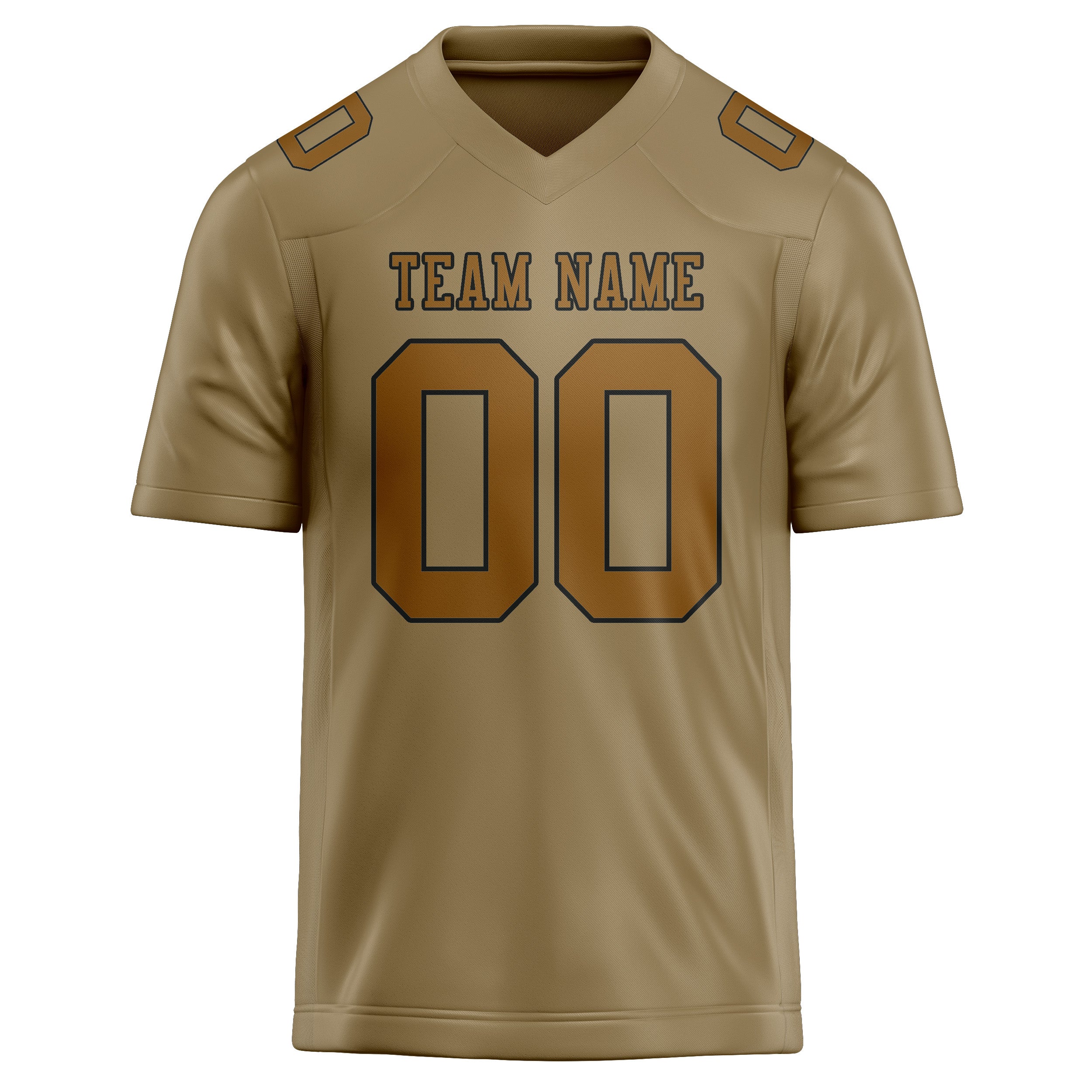 Шивач -създаден професионален Hellkhaki Khaki Rugbytrikot