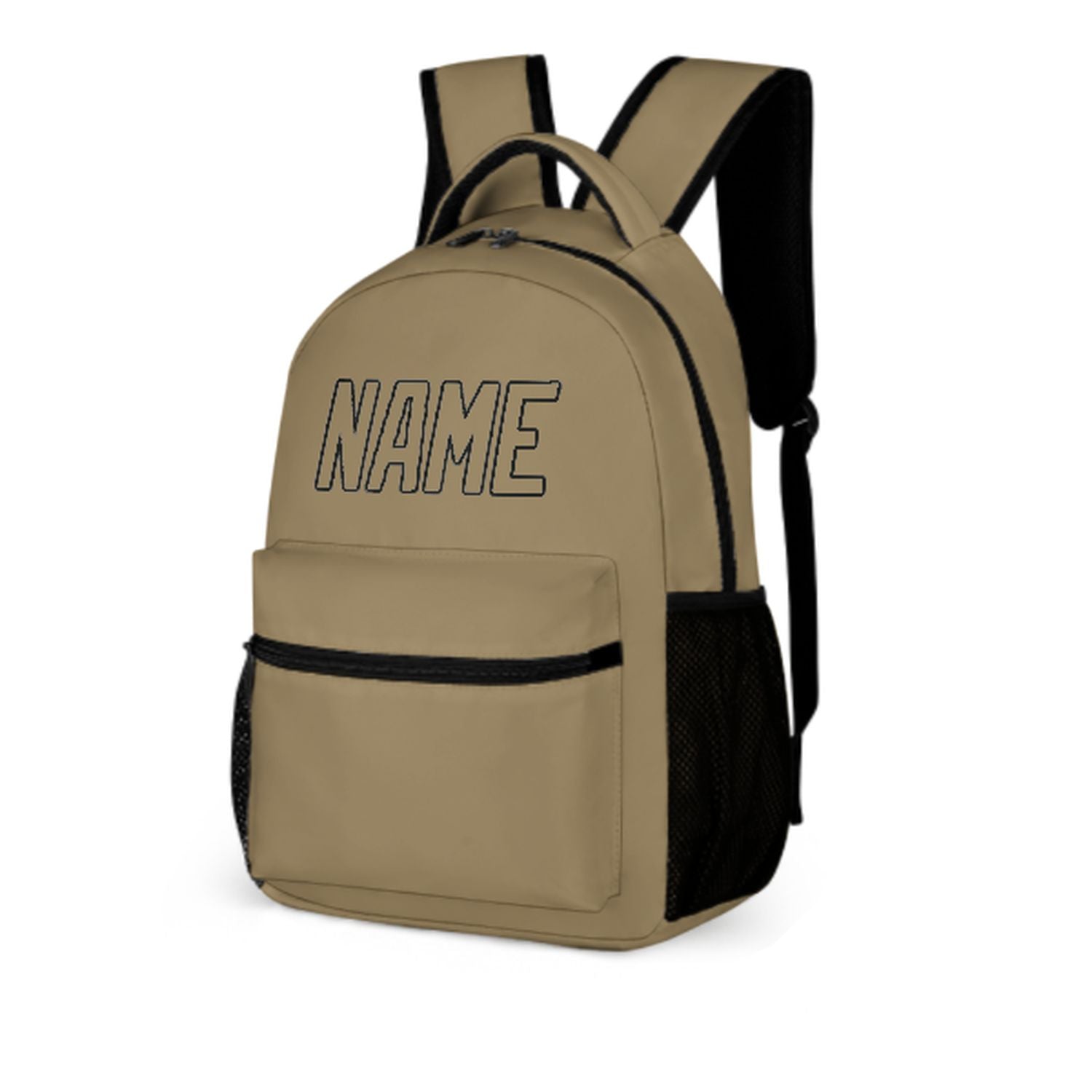 Maßgeschneidertes Hellkhaki Hellkhaki Kinderrucksack