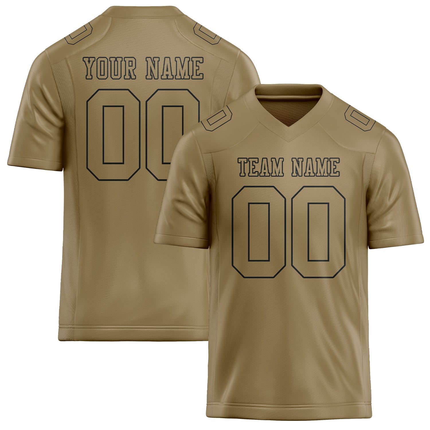 Шивач -Изработен професионален Hellkhaki Hellkhaki Rugbytrikot