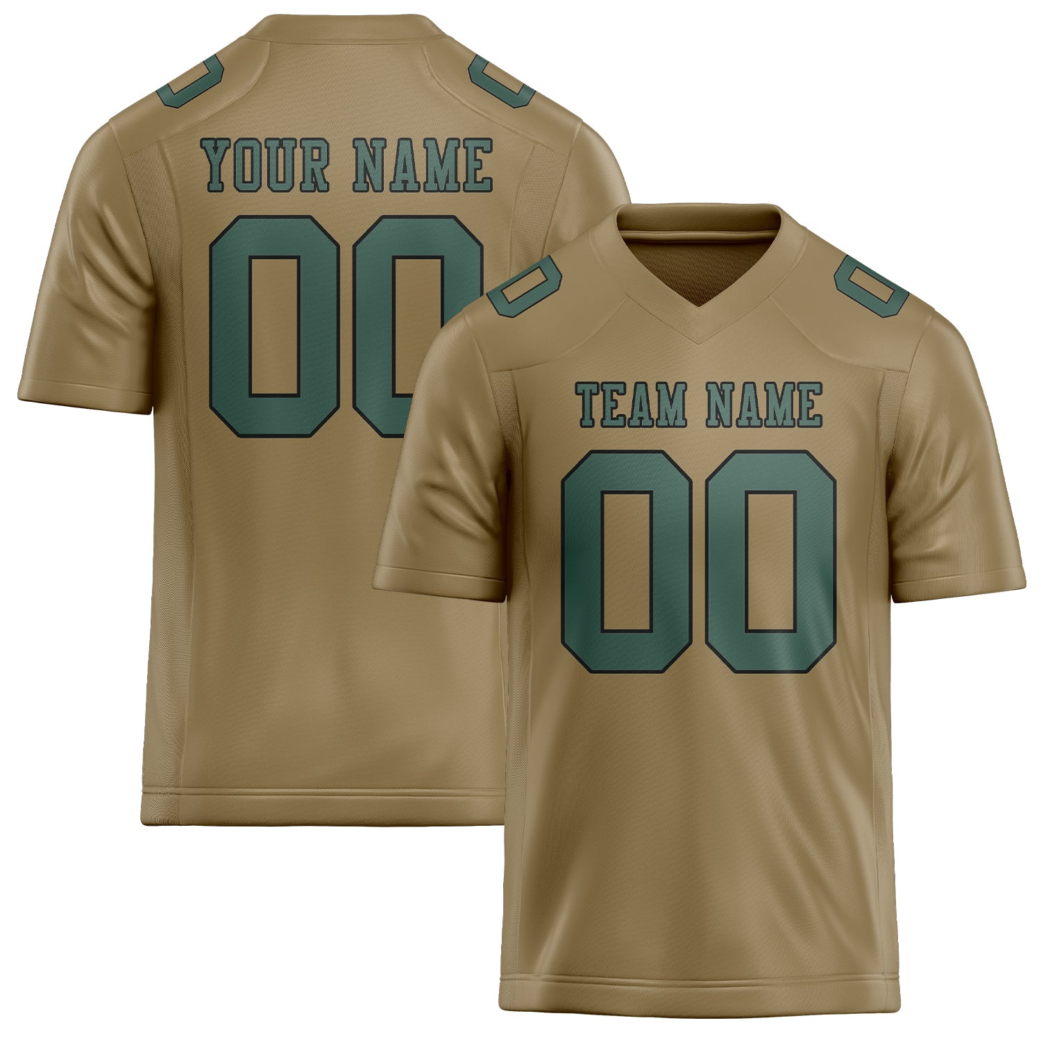 Шивач -направен професионален Hellkhaki Blue -green Rugby Jersey