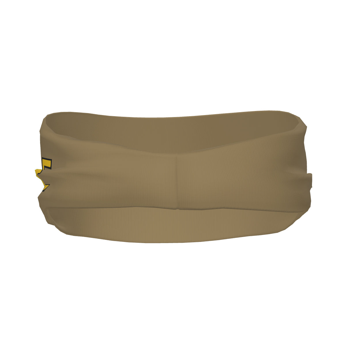 Maßgeschneidertes Hellkhaki Gold Sport Stirnband