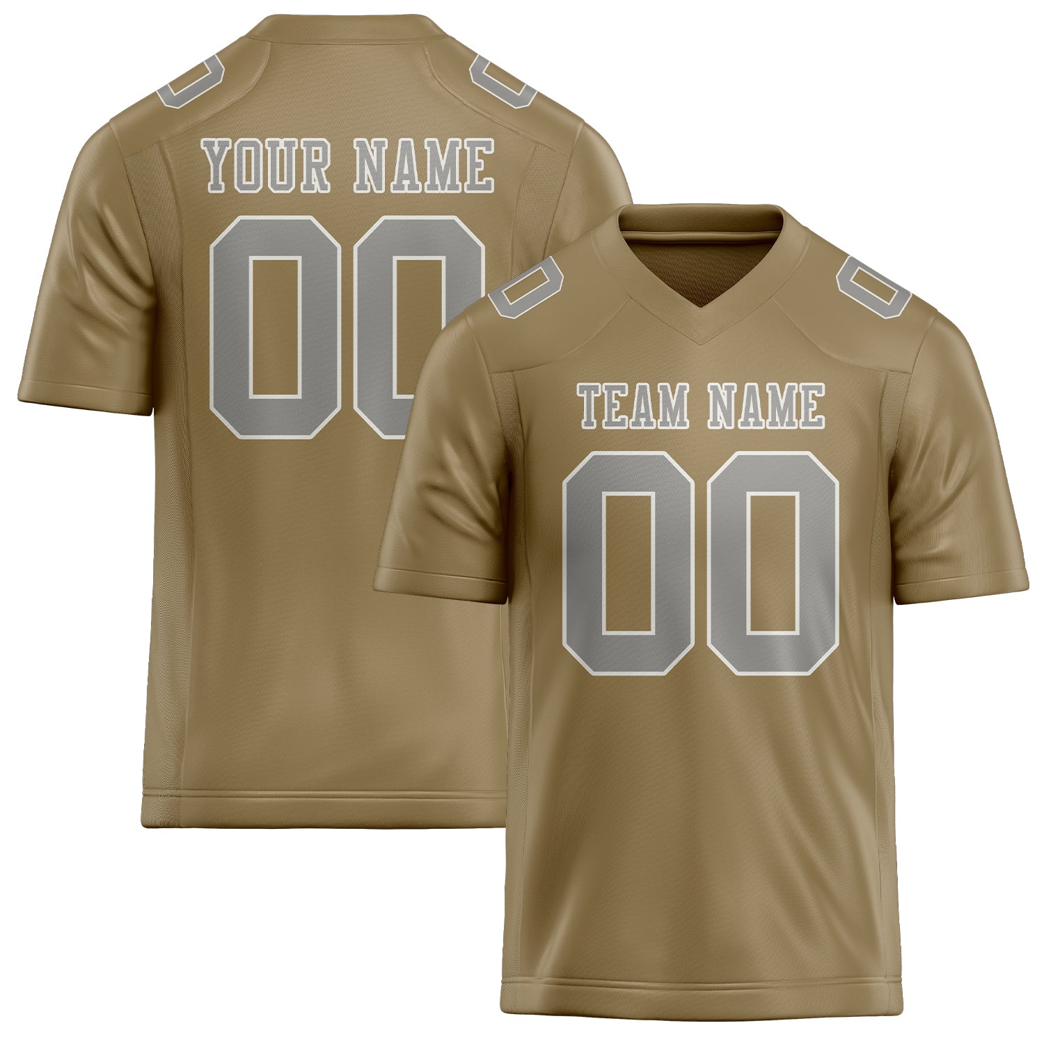 Шивач -създаден професионален Hellkhaki Grey Rugby Jersey