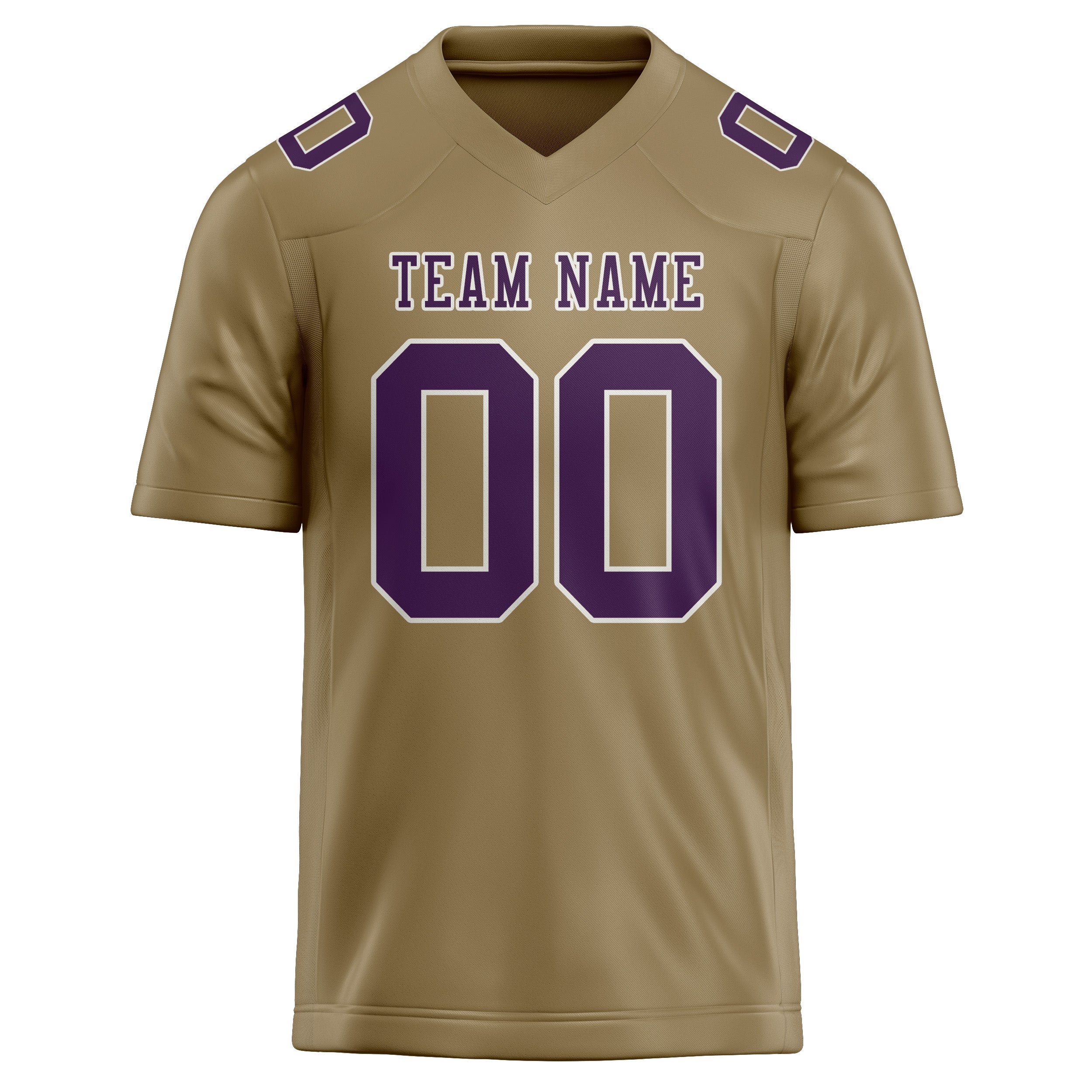 Шивач -създаден професионален Hellkhaki Purple Rugby Jersey