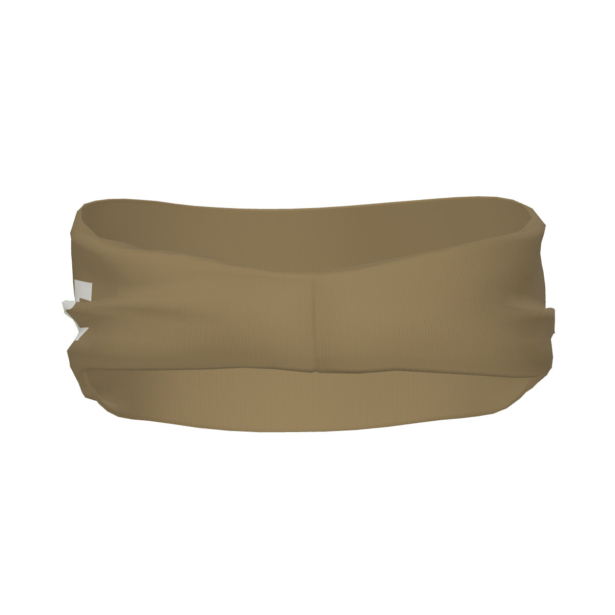 Maßgeschneidertes Hellkhaki Weiß Sport Stirnband