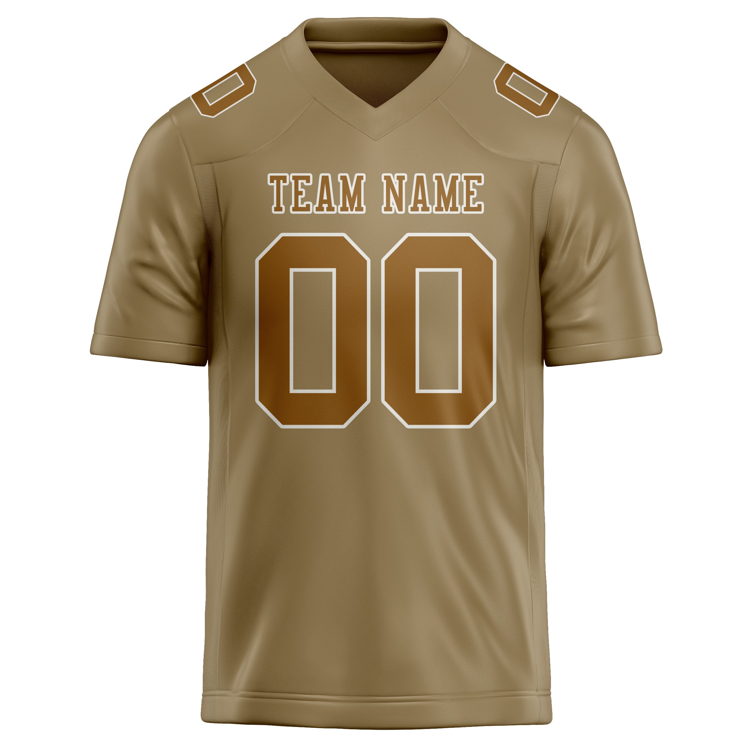 Шивач -създаден професионален Hellkhaki Khaki Rugbytrikot