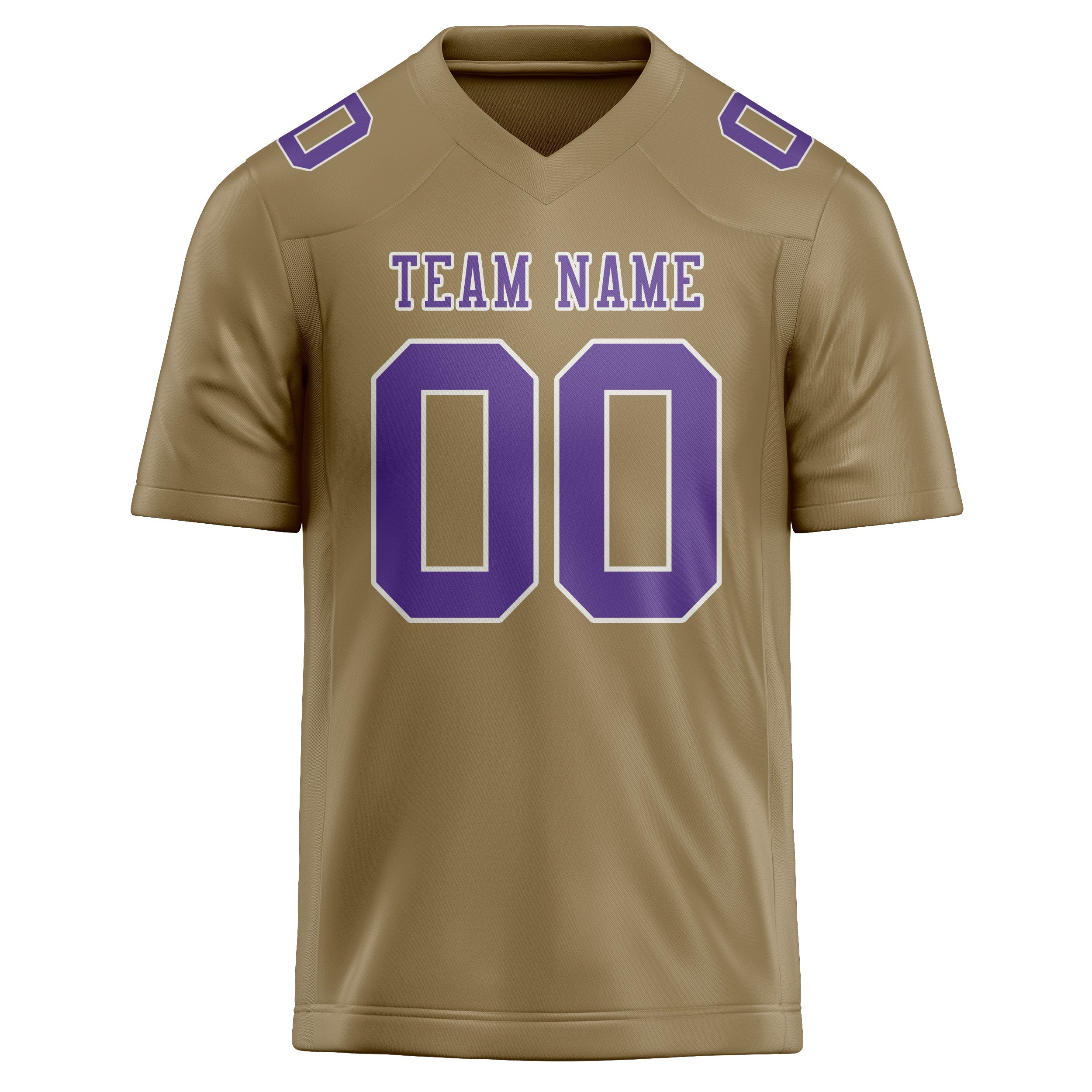 Шивач -създаден професионален Hellkhaki Lavender Rugby Jersey