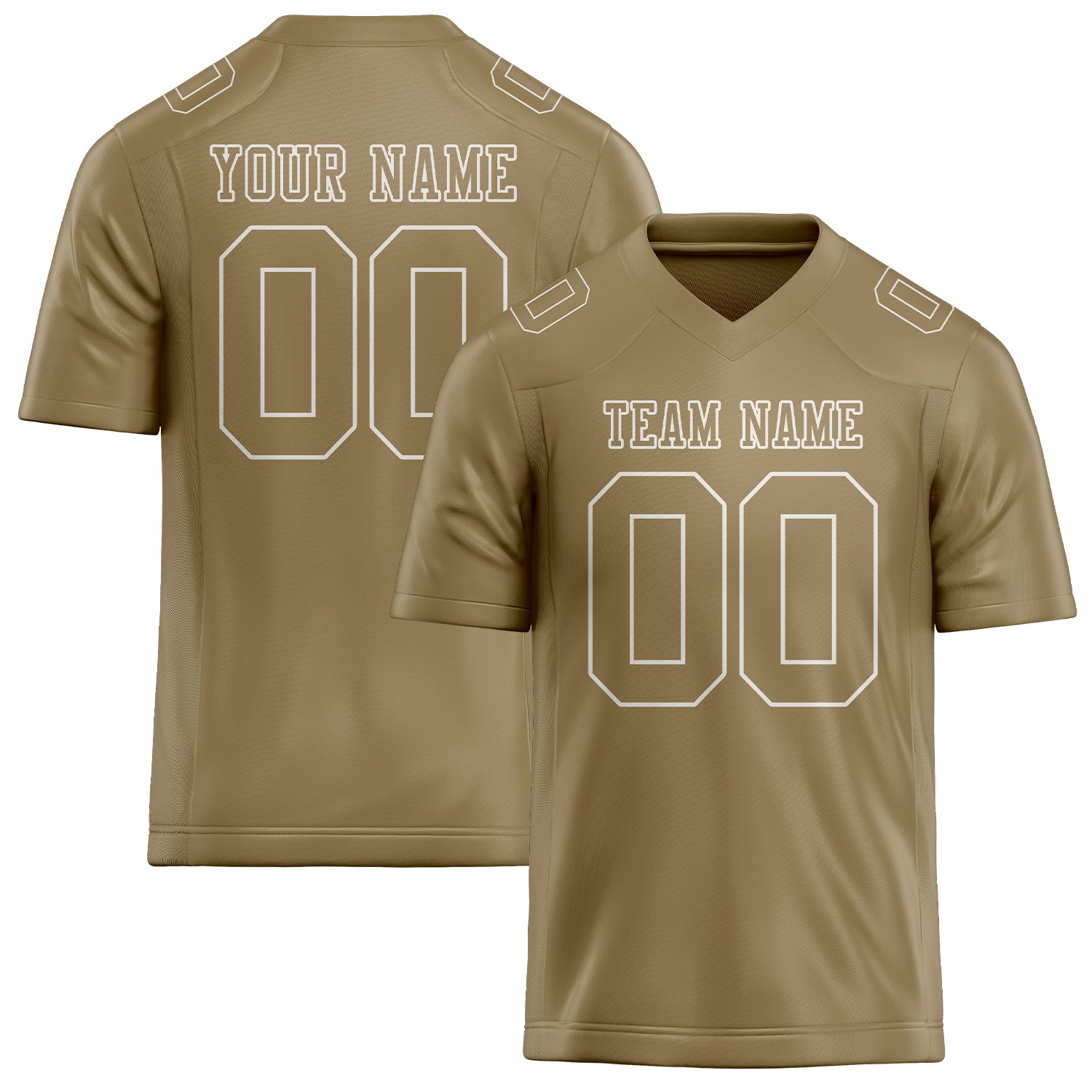 Шивач -Изработен професионален Hellkhaki Hellkhaki Rugbytrikot
