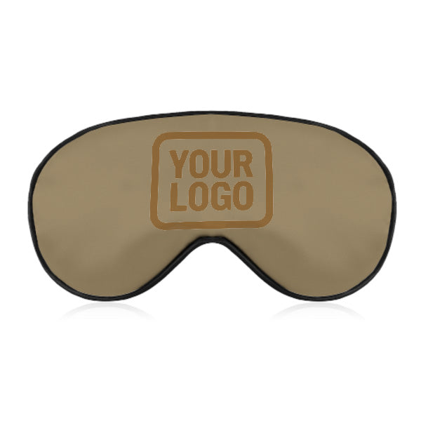 Maßgeschneidertes Hellkhaki Khaki Schlafmaske