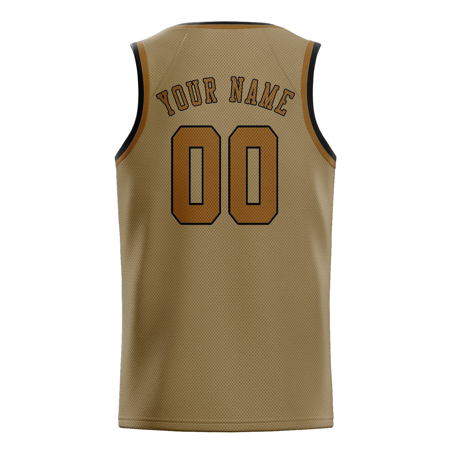 Benutzerdefiniertes Professionelles Hellkhaki Khaki Basketballtrikot