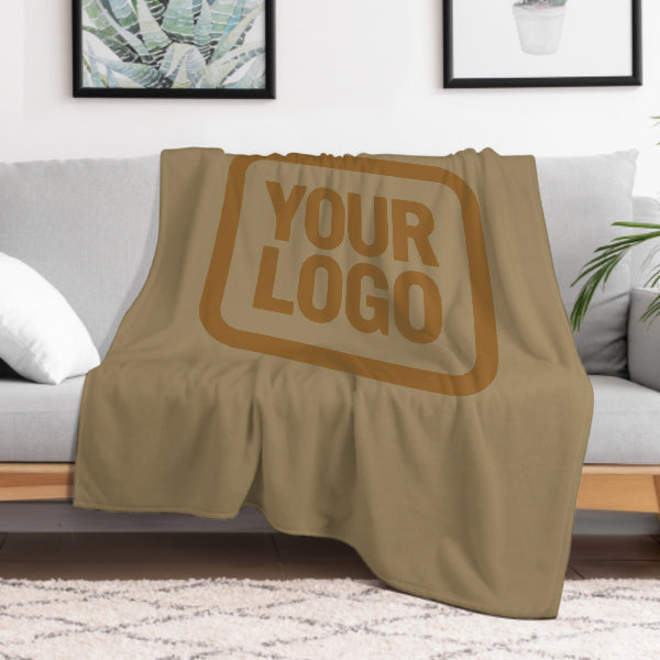 Maßgeschneidertes Hellkhaki Khaki Decke