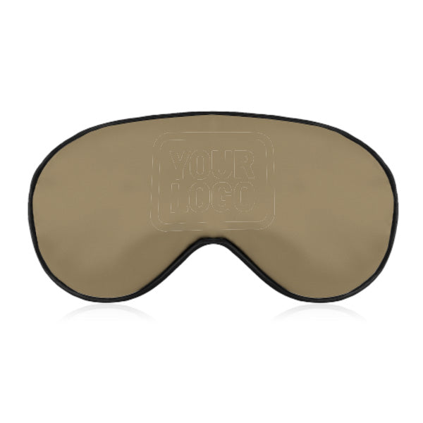 Maßgeschneidertes Hellkhaki Hellkhaki Schlafmaske