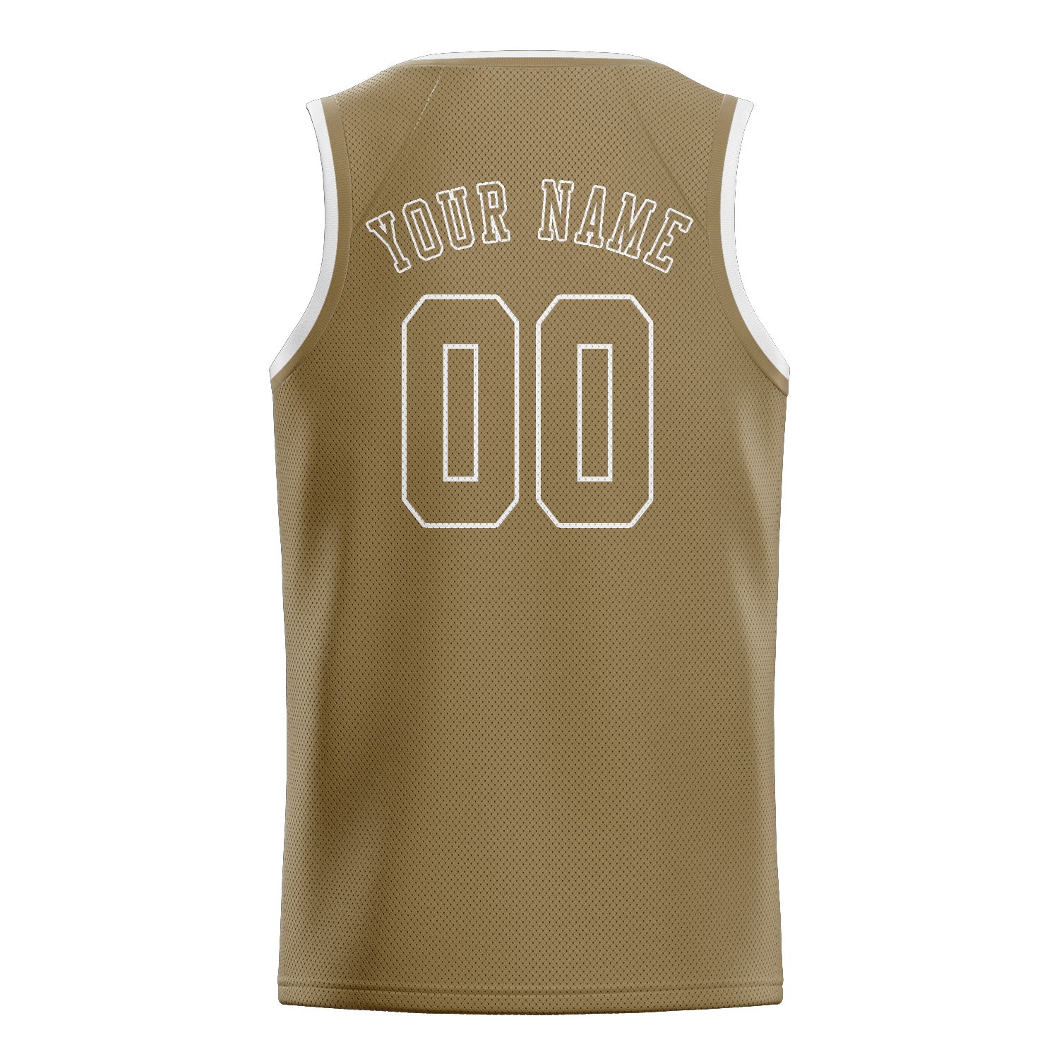 Benutzerdefiniertes Professionelles Hellkhaki Hellkhaki Basketballtrikot