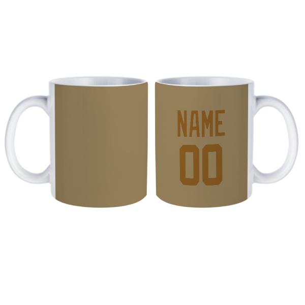 Maßgeschneidertes Hellkhaki Khaki Becher