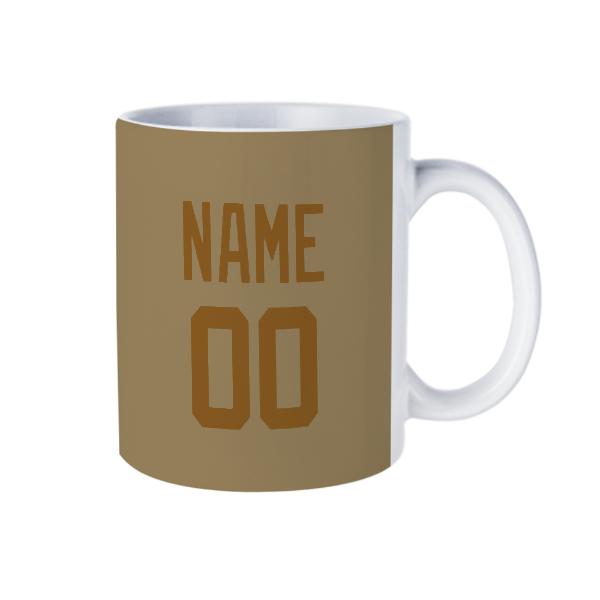 Maßgeschneidertes Hellkhaki Khaki Becher
