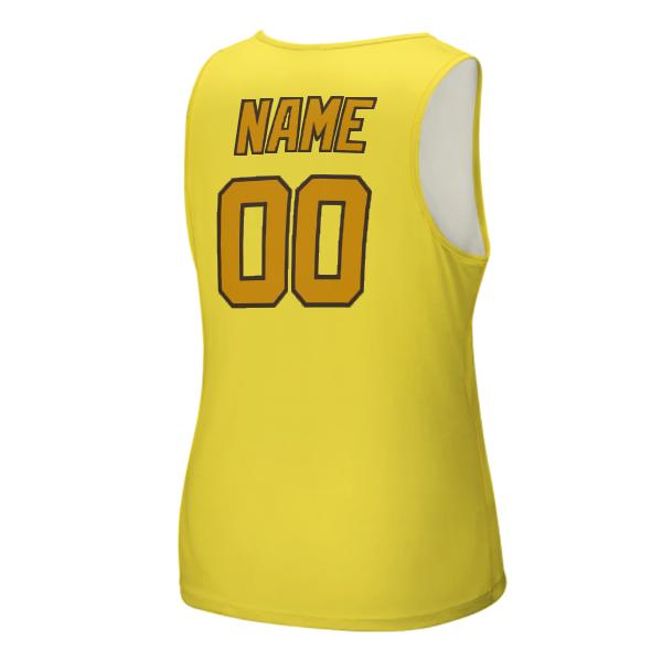 Maßgeschneidertes Blassgelb Gelb Herren Tanktop