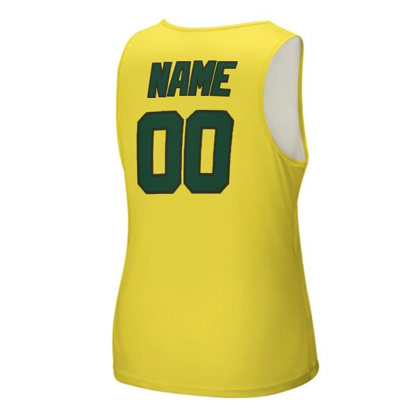 Maßgeschneidertes Blassgelb Moosgrün Herren Tanktop